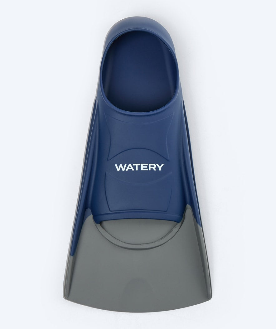 Watery short swim fins - Shimmer - Dark blue