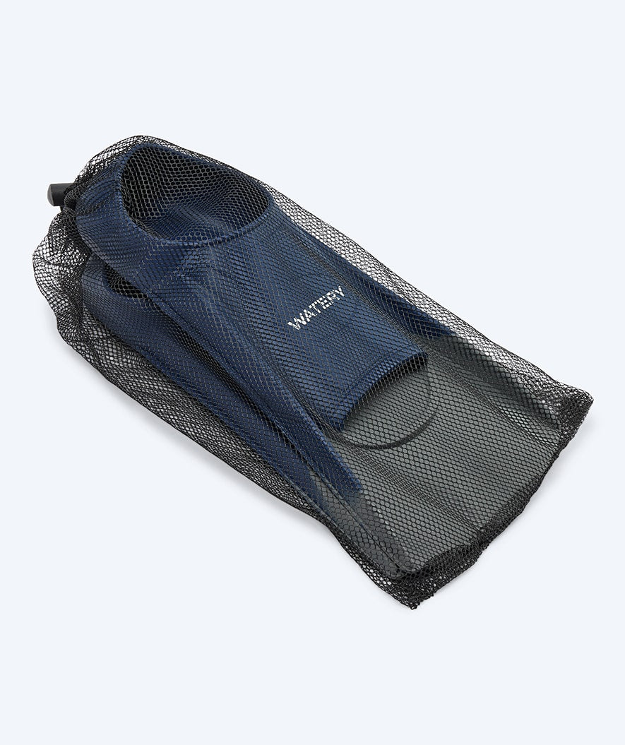 Watery short swim fins - Shimmer - Dark blue