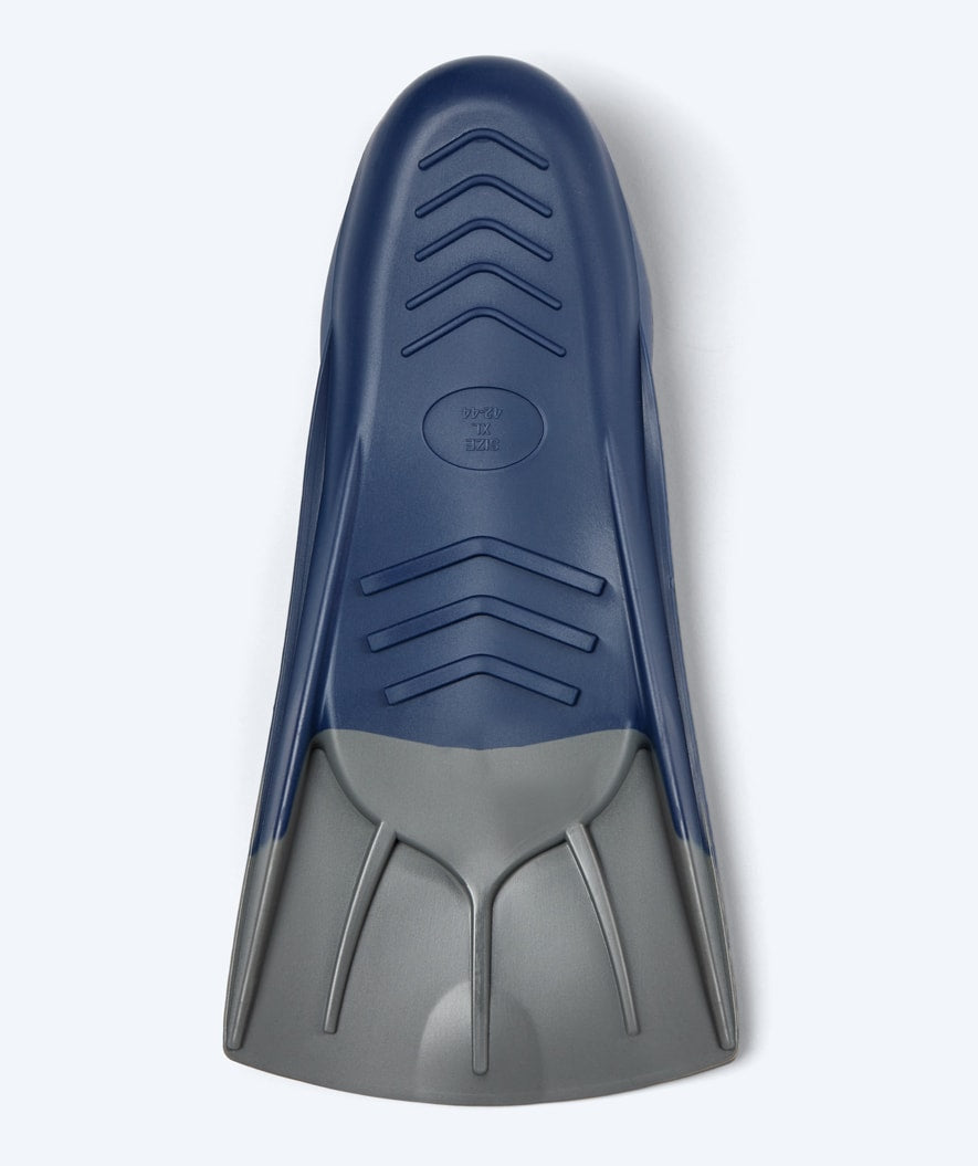 Watery short swim fins - Shimmer - Dark blue