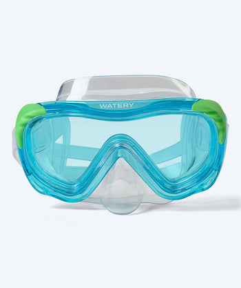 Watery diving mask for children (4-10) - Shore - Blue/blue