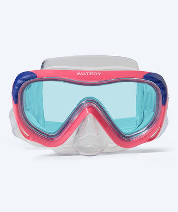 Watery diving mask for children (4-10) - Shore - Pink/blue