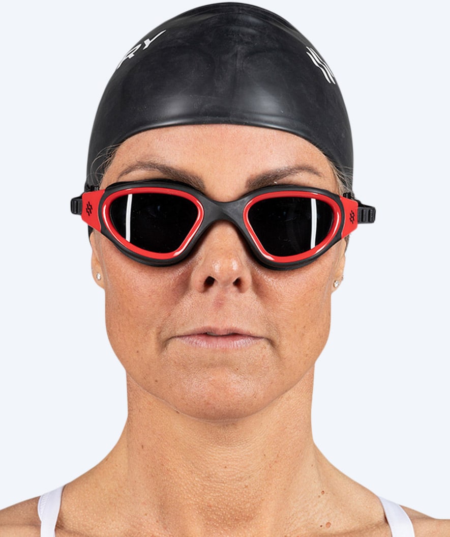 Watery swim cap for long hair - Signature - Black