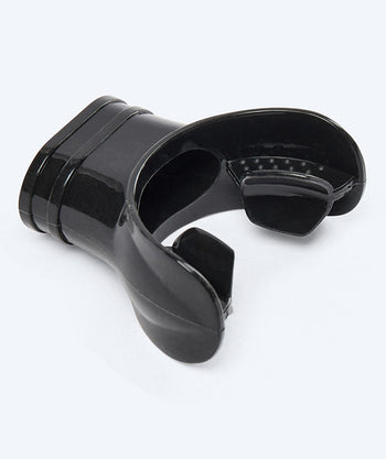 Watery snorkel mouthpiece for adults - Black