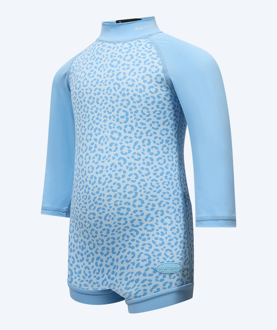 Watery wetsuit for kids - Sunset Wrap - Light blue