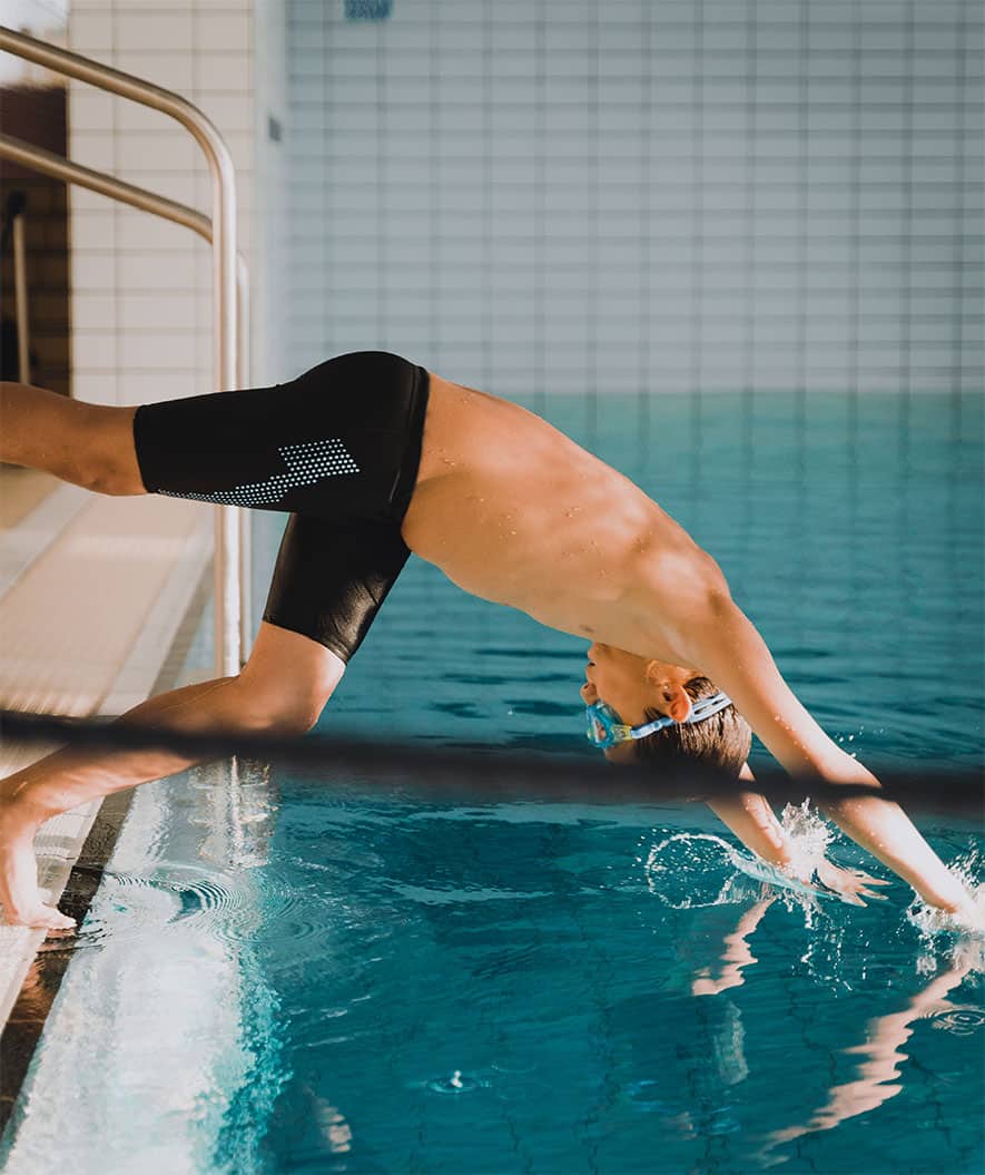 Watery jammer for boys - Surfy Eco - Blue Picks