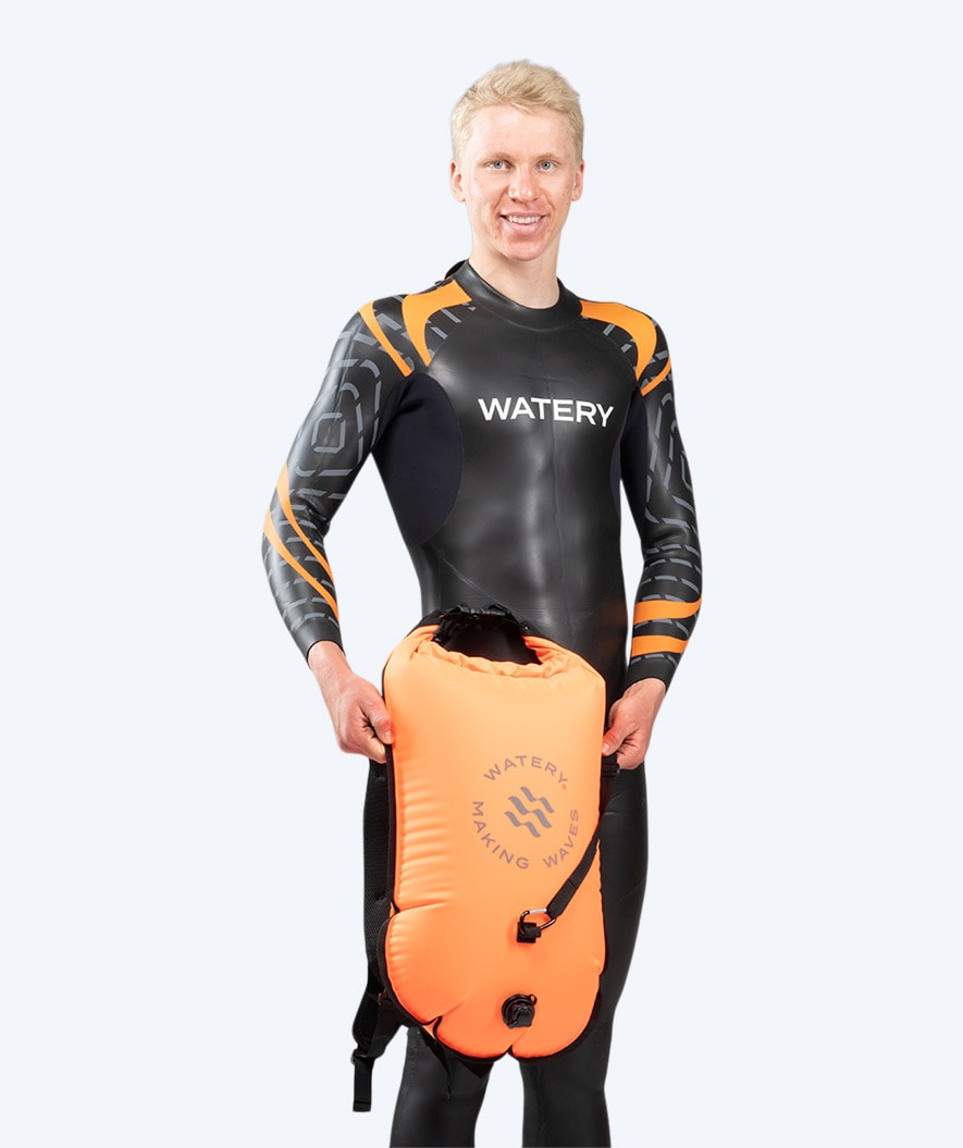 Watery sea bag - Swim&Run 35L - Orange