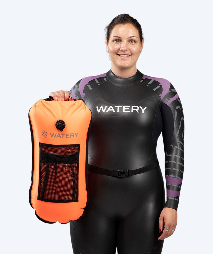 Watery sea bag for swimming - Pro 28L - Orange