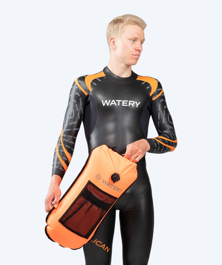 Watery sea bag for swimming - Pro 28L - Orange