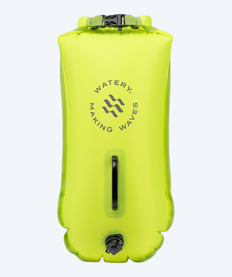 Watery sea bag - Swim Buoy & Dry Bag 28L - Fluo Yellow