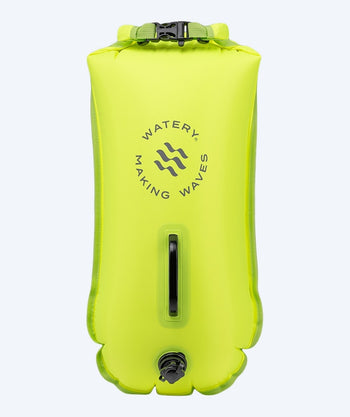 Watery sea bag - Swim Buoy & Dry Bag 28L - Fluo Yellow