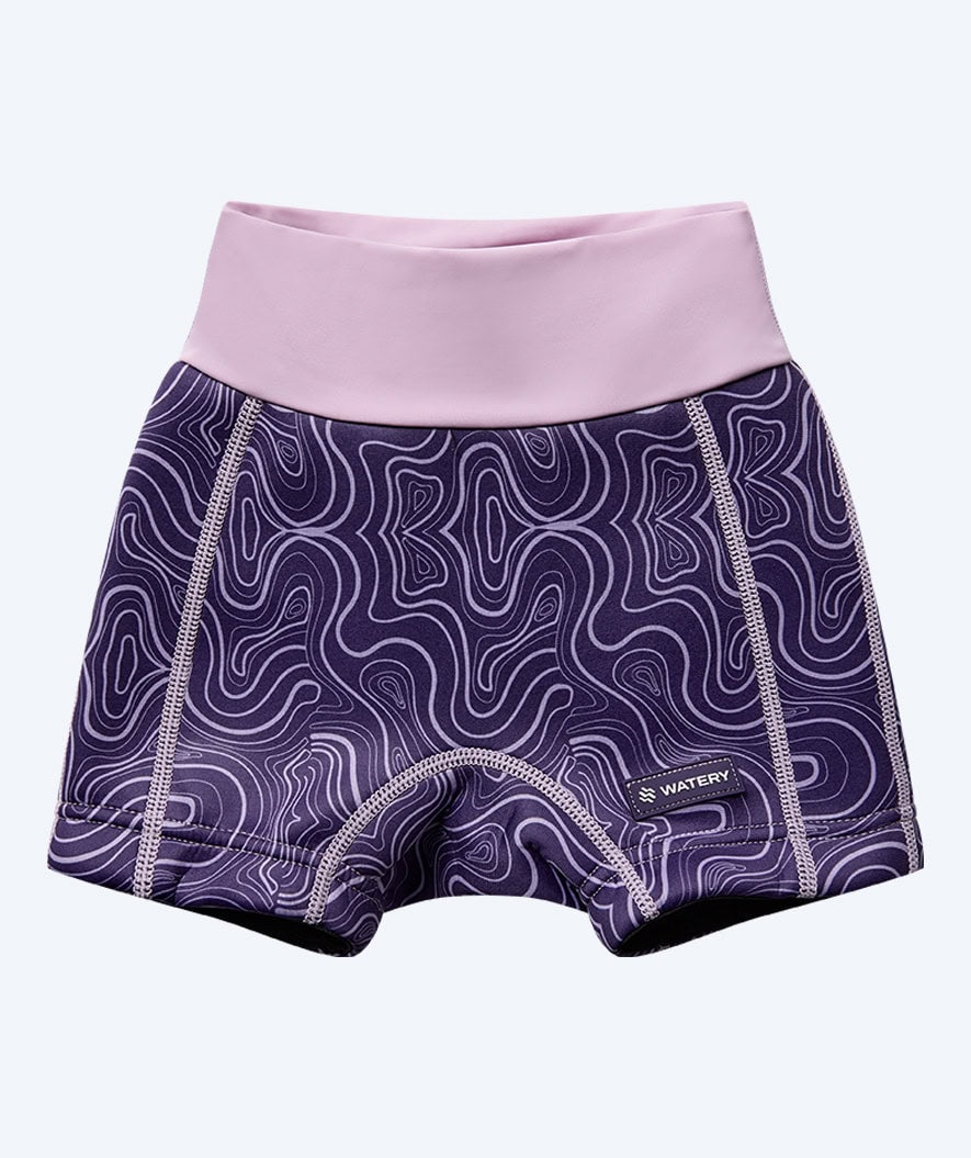 Watery swim nappies for kids - Thetis Youngster - Pink/purple