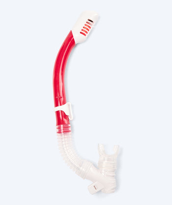 Watery full-dry snorkel for kids - Triton - Red