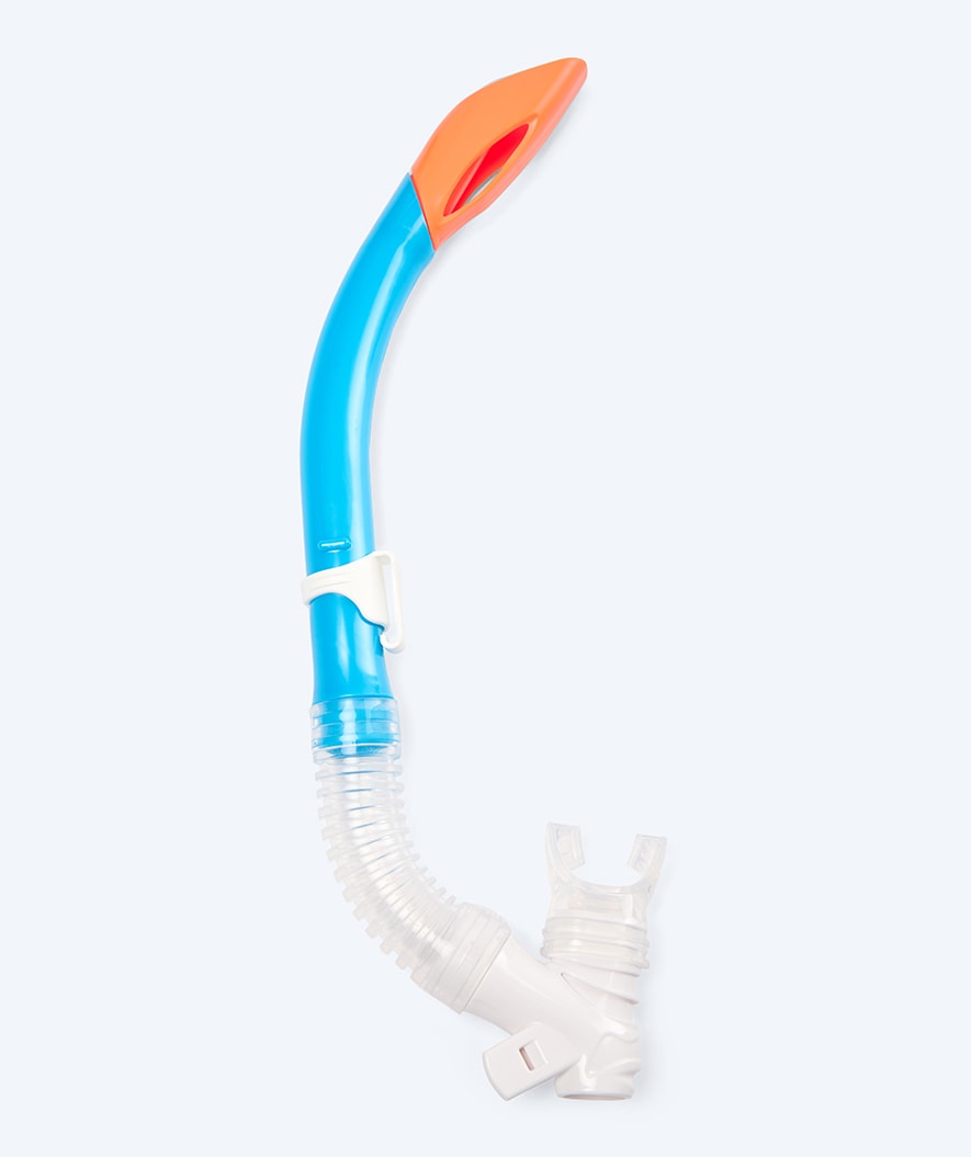 Watery semi-dry snorkel for kids - Triton - Blue