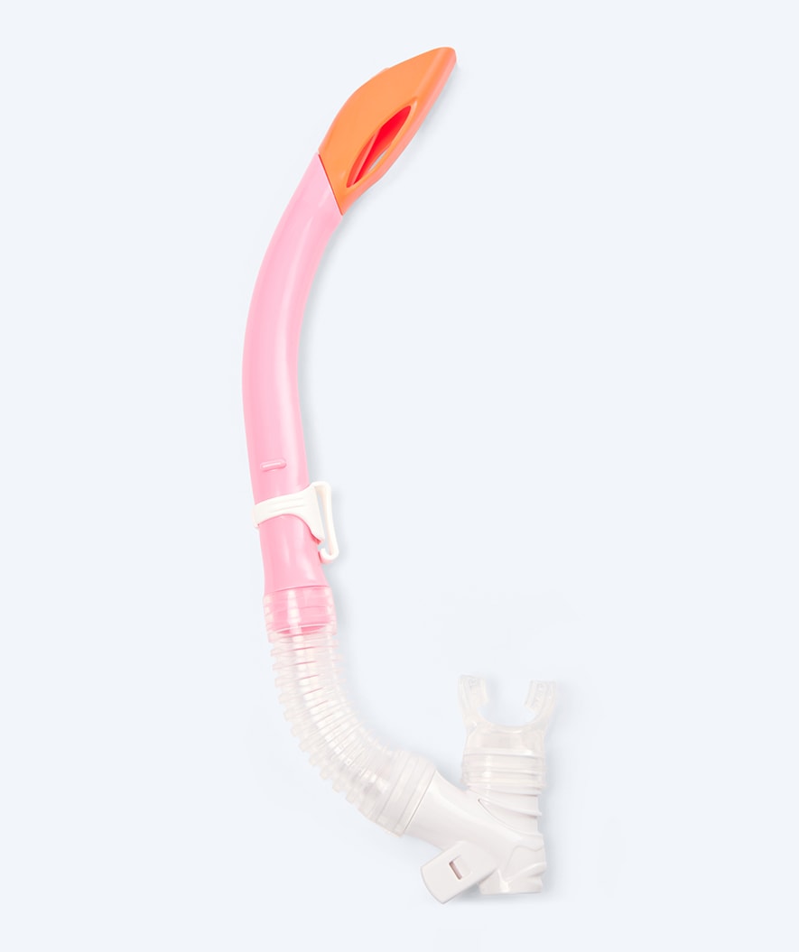 Watery semi-dry snorkel for kids - Triton - Pink