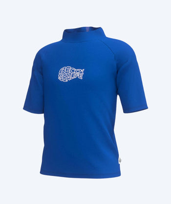 Beco UV-shirt for kids - Sealife Short Sleeve Rashguard - Blue