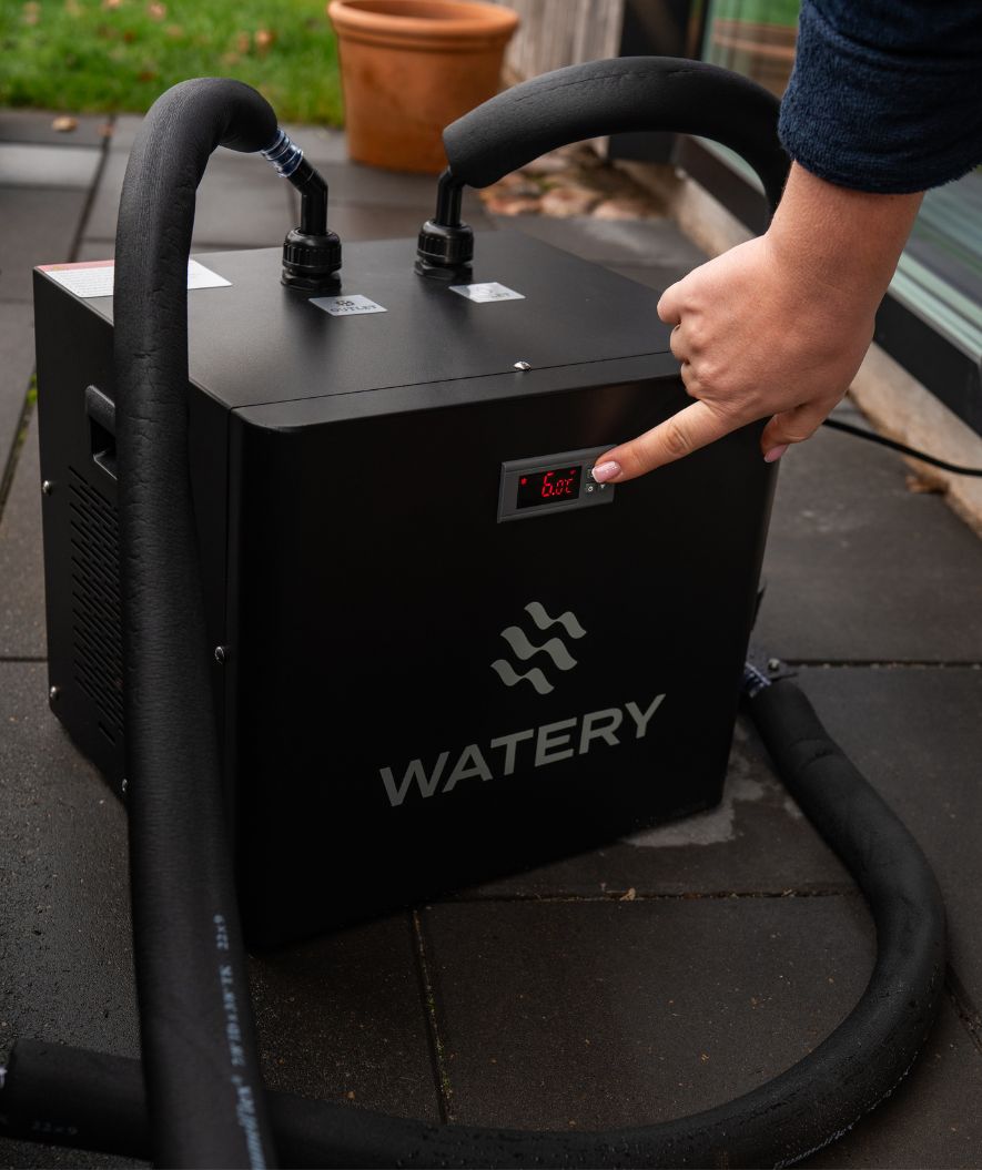 Watery water cooler for ice bath - Dense Cooler - Black