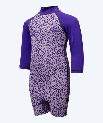 Watery wetsuit for kids - Villa - Purple