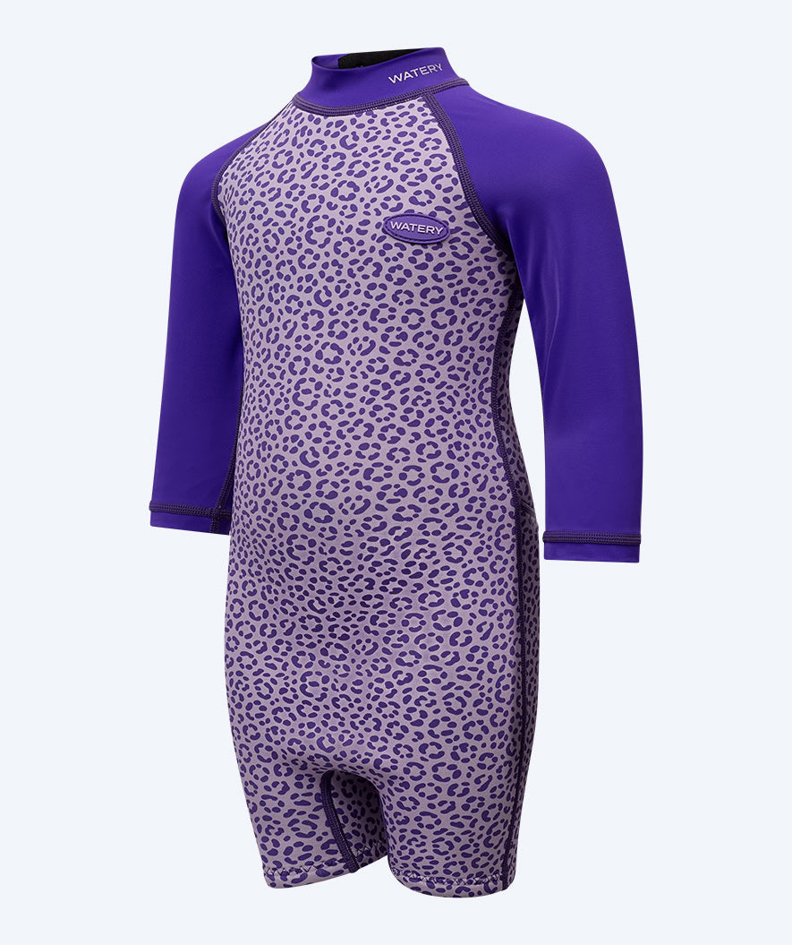 Watery wetsuit for kids - Villa - Purple