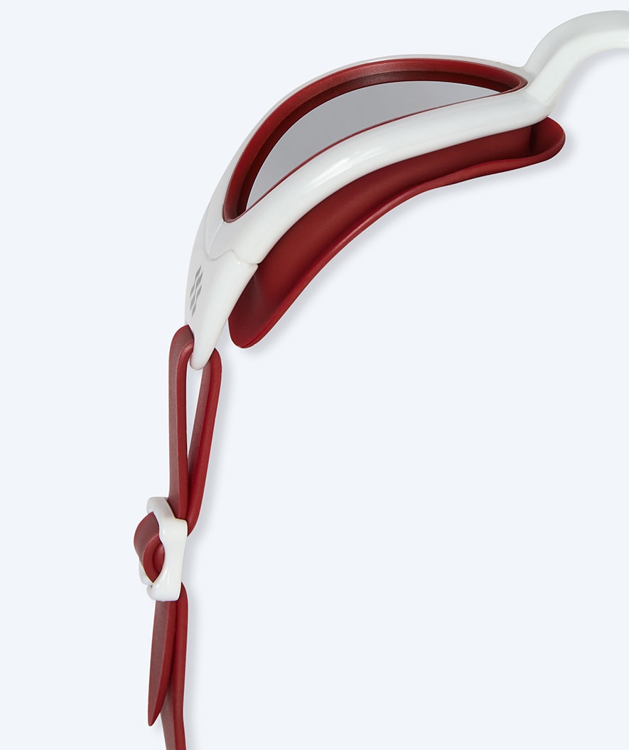 Watery exercise swim goggles - Wade Mirror - Red/silver