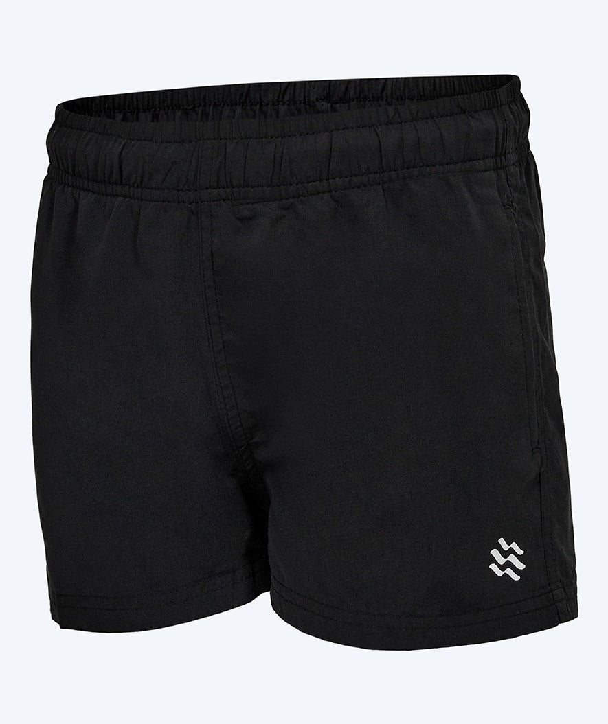 Watery swim shorts for boys - Waverly - Black