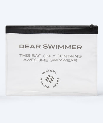 Watery wet/dry swimwear bag