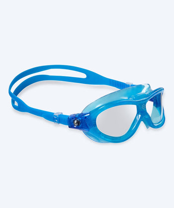 Watery swim goggles for kids - Wilton - Atlantic Blue/clear