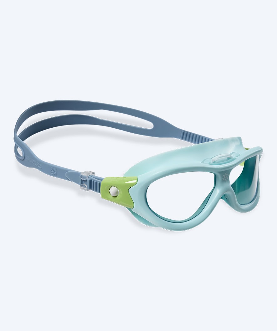 Watery swim goggles for kids - Wilton - Blue/clear