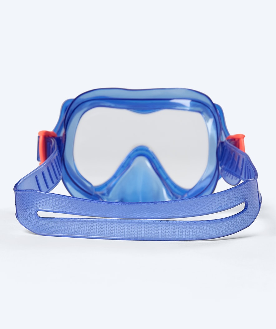 Watery snorkel set for kids (4-10) - Winslet/Bimasha - Blue/Dark Blue