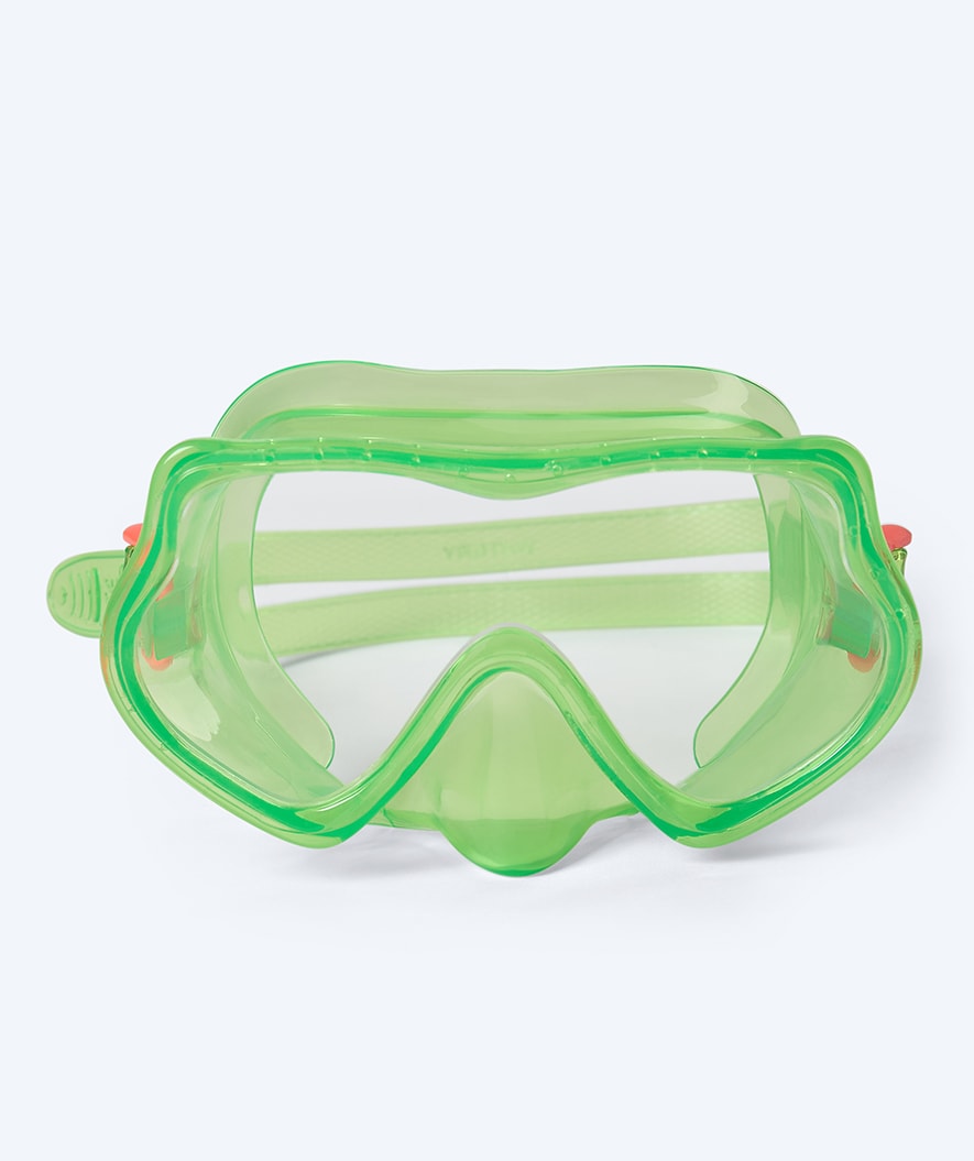 Watery diving mask for kids (4-10) - Winslet - Green