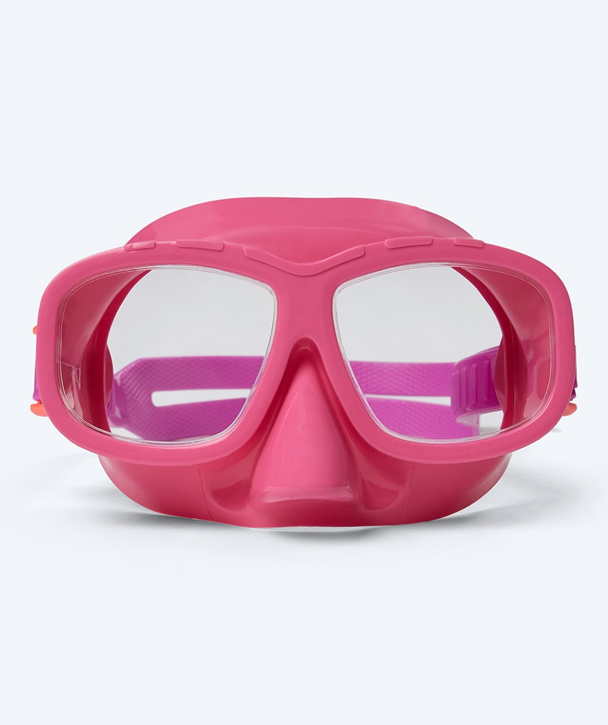 Watery diving mask for kids (4-10) - Wyre - Pink/purple