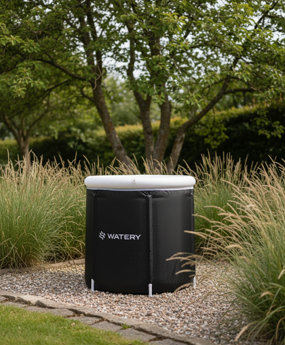 Watery inflatable cold plunge - Hero - Black