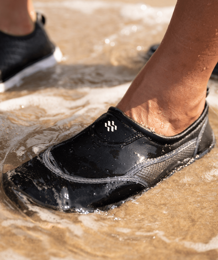 Watery swim shoes for adults - Perk - Black