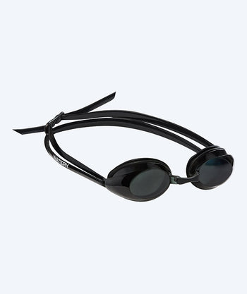 Watery farsighted swimming goggles with prescription for adults - (+2.5) – (+3.5) - Catch - Black (Smoke lens)