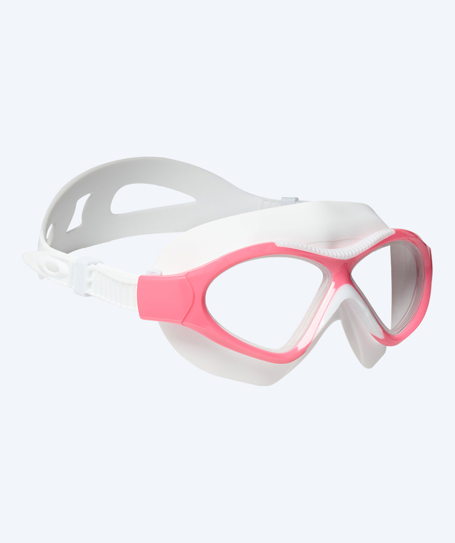 Watery swim mask for junior - Cruise - Pink/pink
