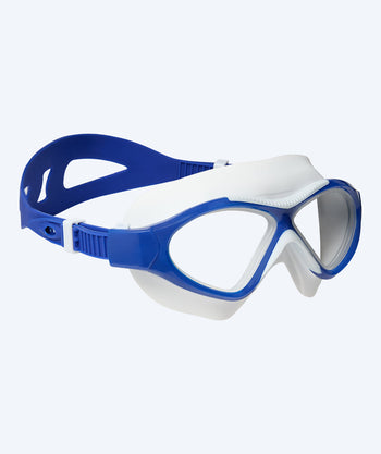 Watery swim mask for junior - Cruise - Blue/clear