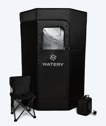 Watery steam sauna - Ambience - Black