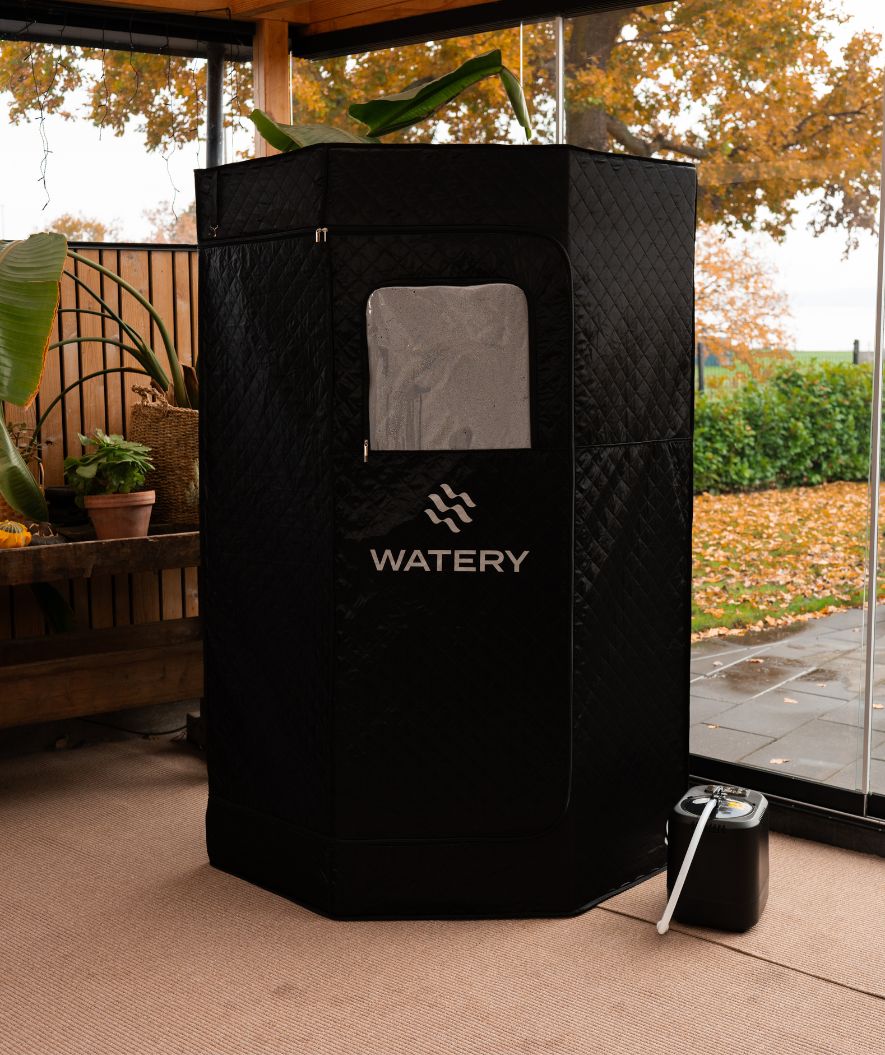 Watery steam sauna - Ambience - Black