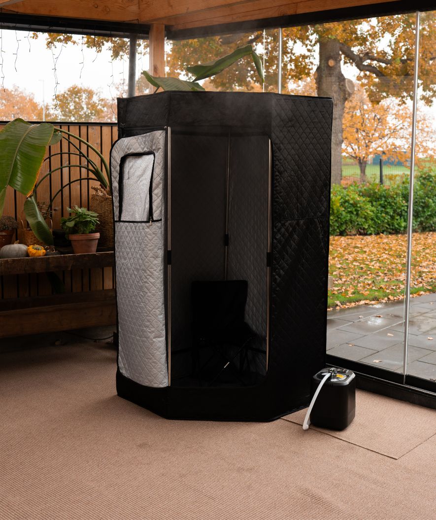 Watery steam sauna - Ambience - Black