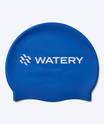 Watery swim cap for junior (6-12) - Signature - Royal Blue