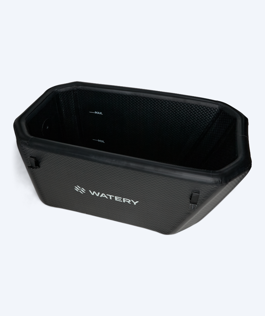 Watery inflatable cold plunge - Ace - Black