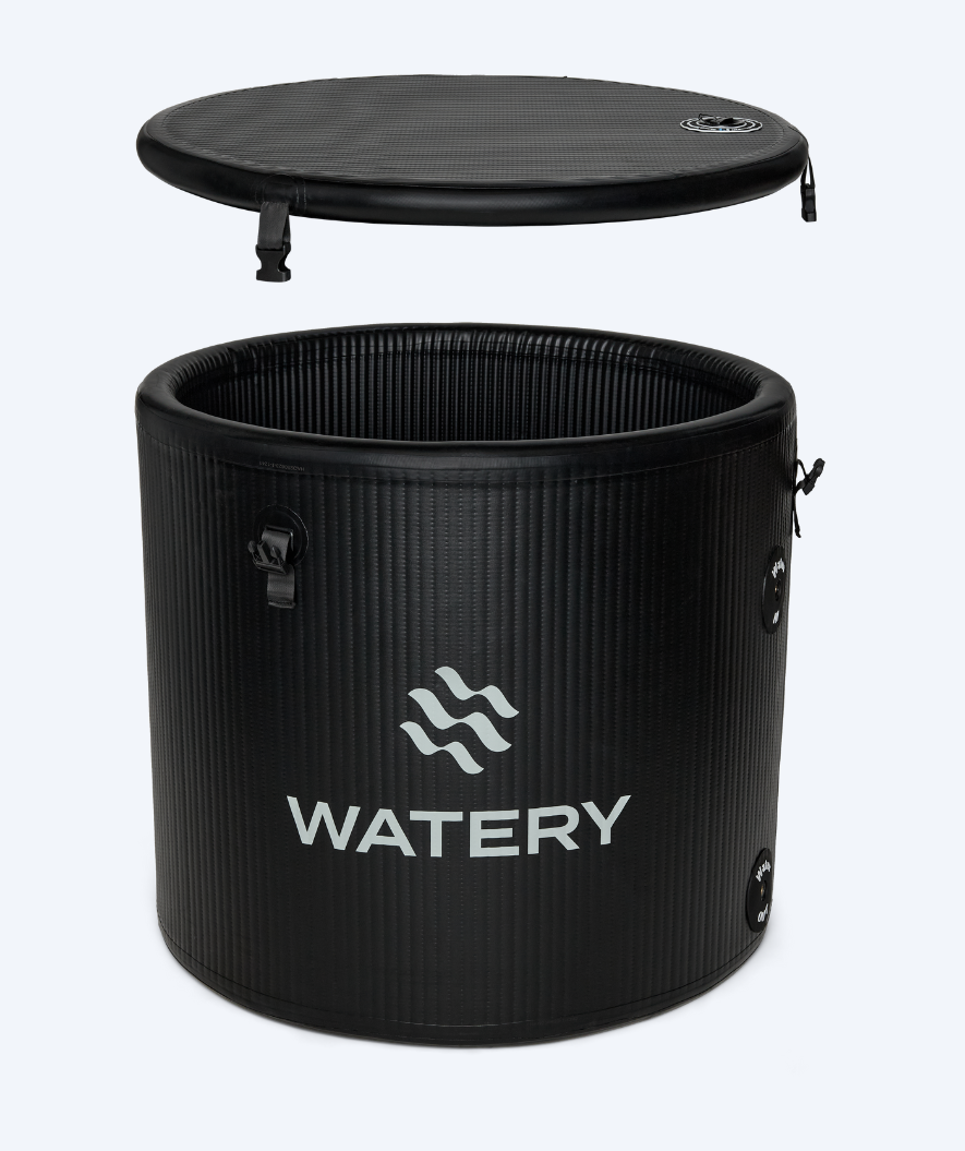 Watery inflatable cold plunge - Deluxe - Black
