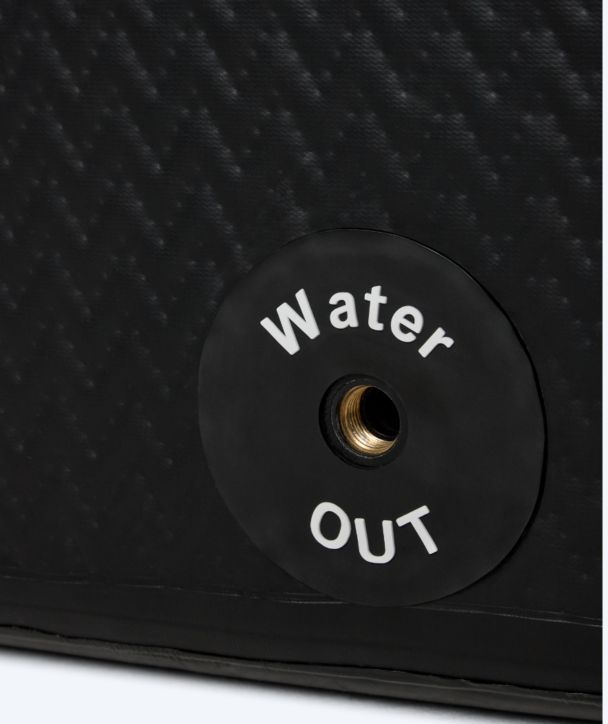 Watery inflatable cold plunge - Deluxe - Black