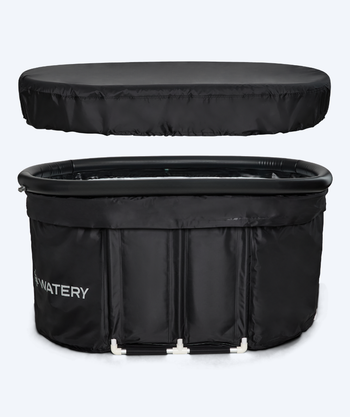 Watery inflatable cold plunge - Hero Max - Black