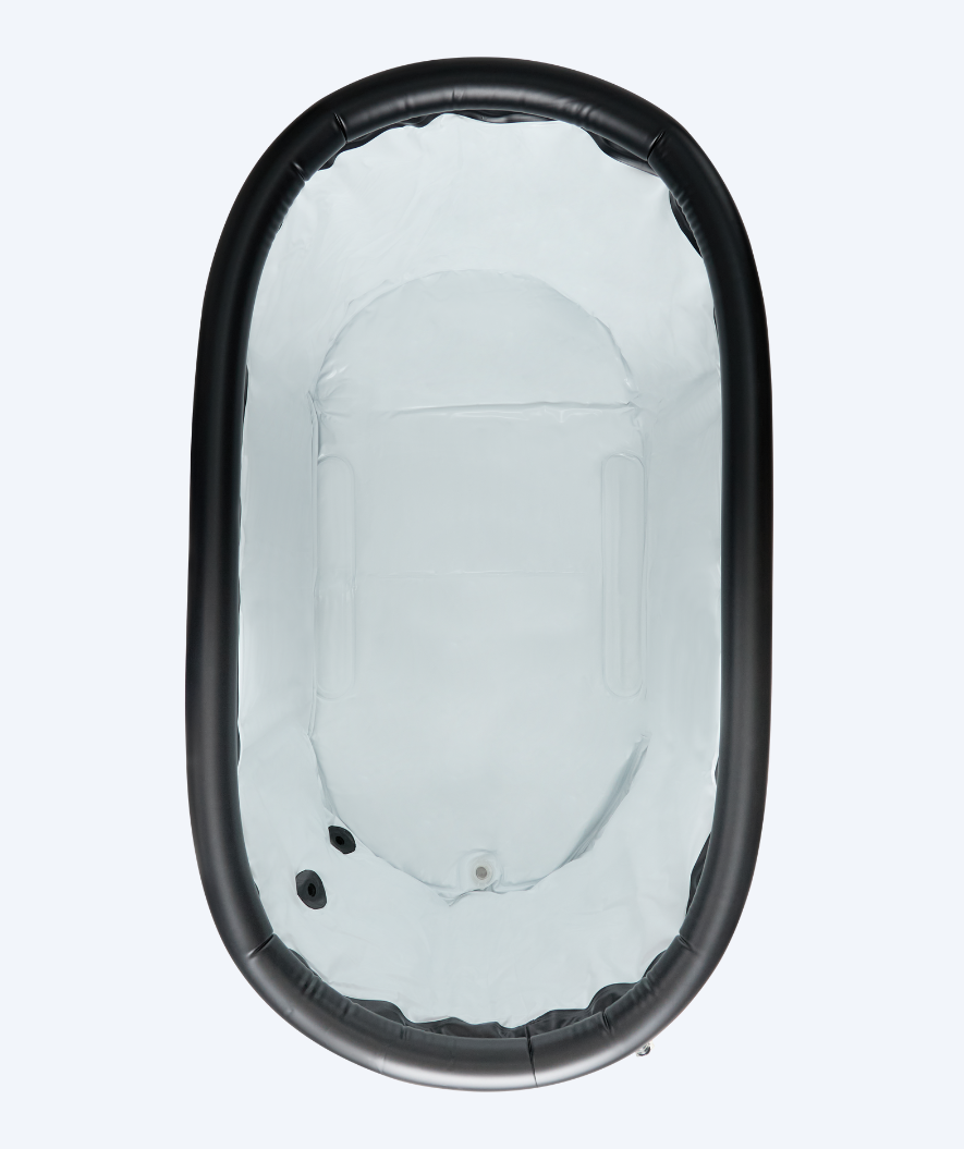 Watery inflatable cold plunge - Hero Max - Black
