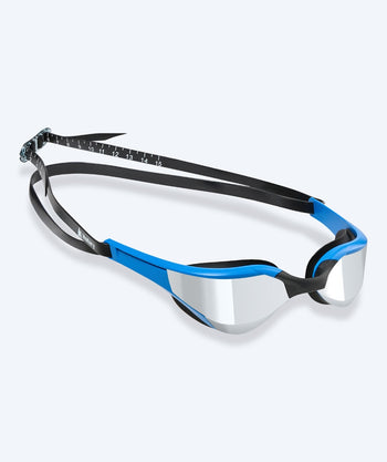 Watery swim goggles - Instinct Elite Mirror - Blue/silver
