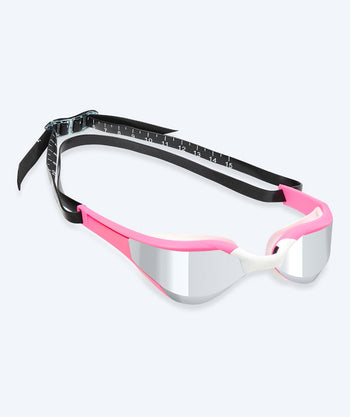 Watery swim goggles - Instinct Elite Mirror - Pink/silver
