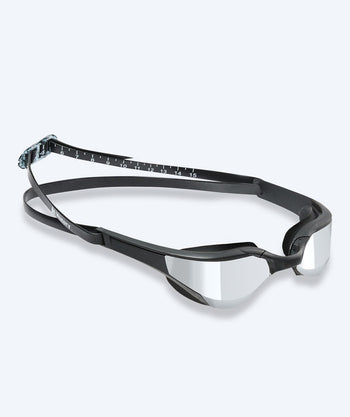 Watery swim goggles - Instinct Elite Mirror - Black/silver