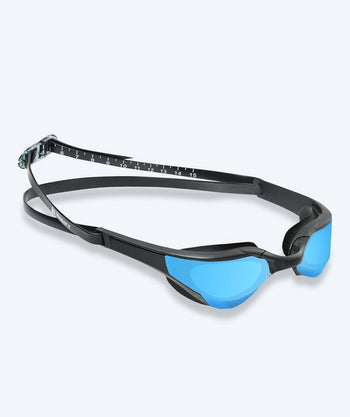 Watery swim goggles - Instinct Elite Mirror - Black/blue