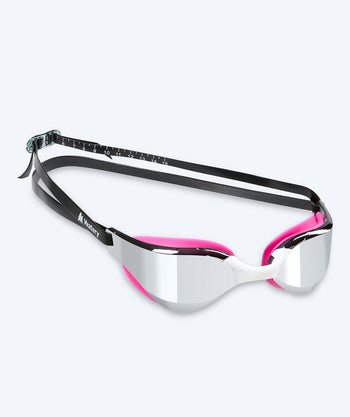 Watery swim goggles - Instinct Mirror - Pink/silver