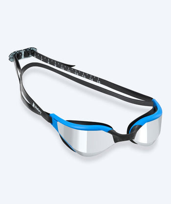 Watery swim goggles - Instinct Mirror - Blue/silver